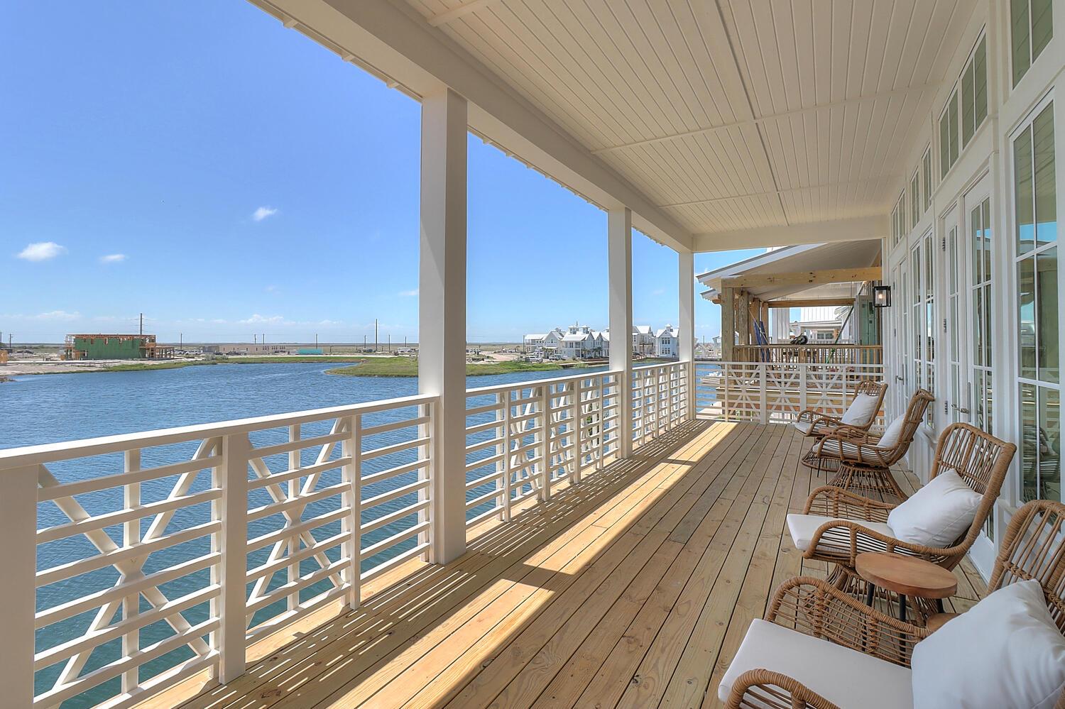 2nd Floor Balcony with Lake  Pool View