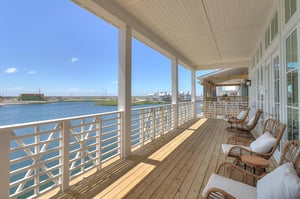 2nd Floor Balcony with Lake  Pool View