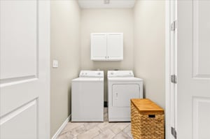1st Floor, Laundry Closet