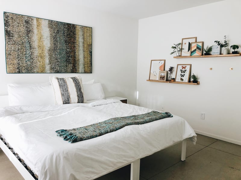 Get a good nights sleep thanks to luxury bed