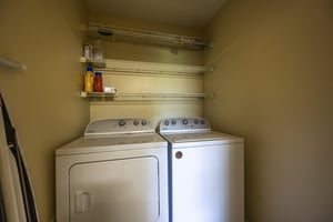 Washer and dryer