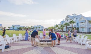 The Great Lawn Fire Pit  Cinnamon Shore North