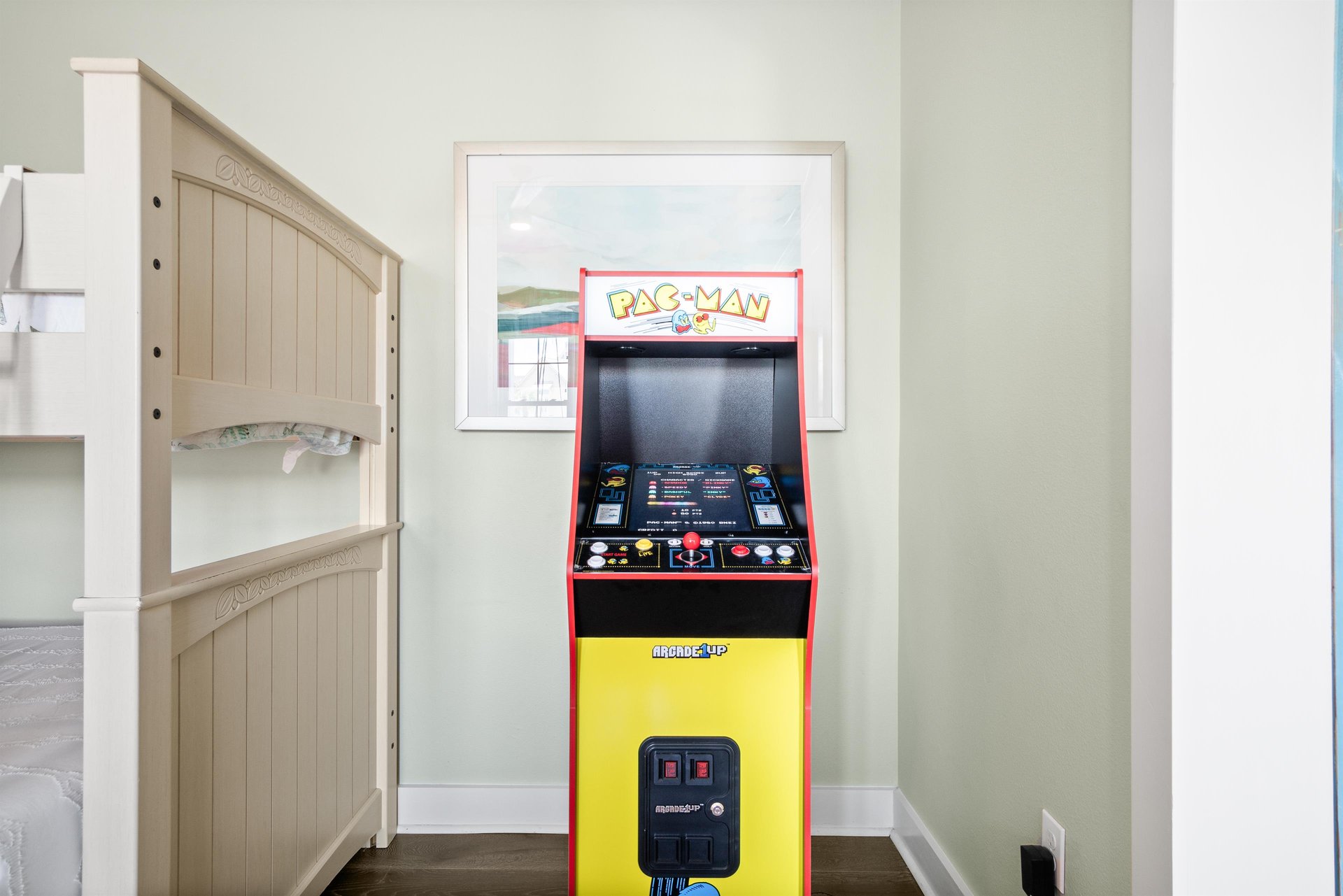 Queen Bedroom w Twin over Full Bunk, 1st Floor