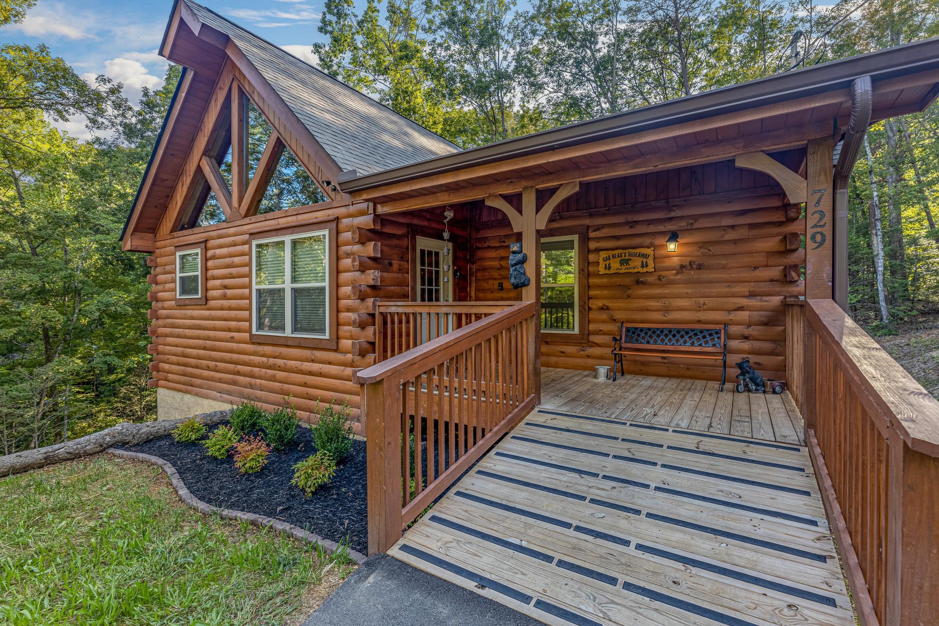 Ramp to front door