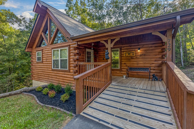 Ramp to front door