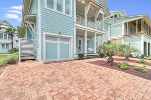 Driveway and Private Outdoor Shower
