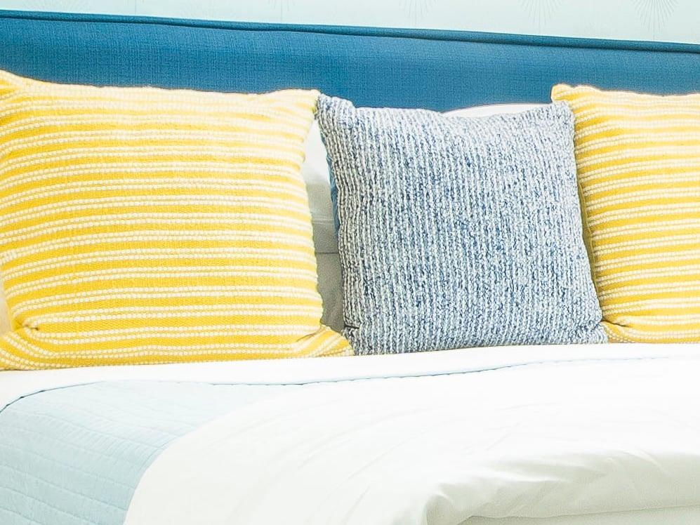 Luxurious pillows for a good nights sleep