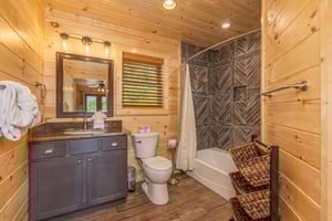 Full bathroom with combo tubshower