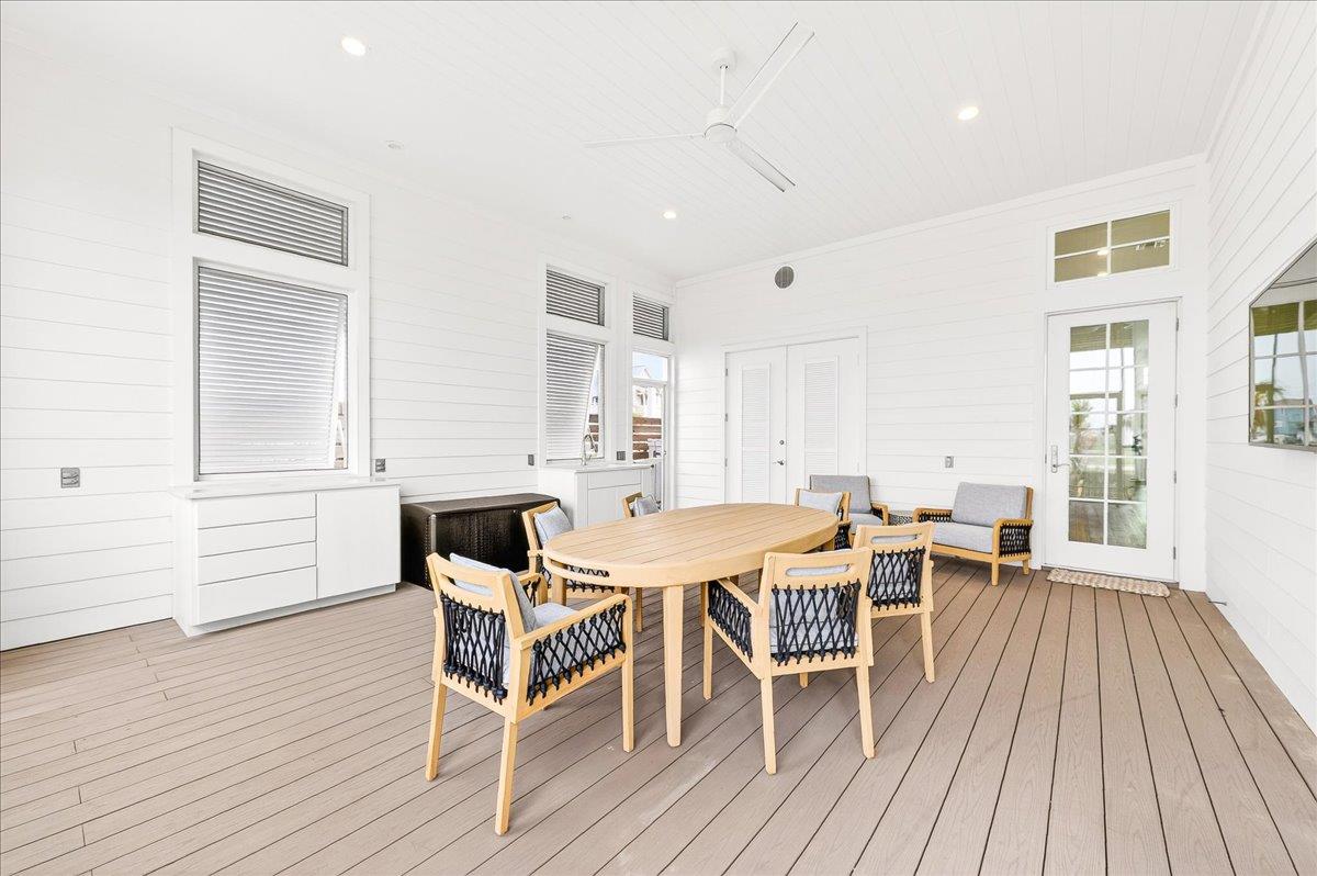 1st Floor, Back Porch