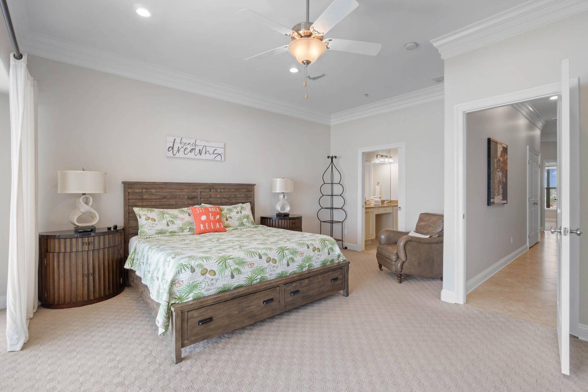 3rd Floor Master Bedroom King