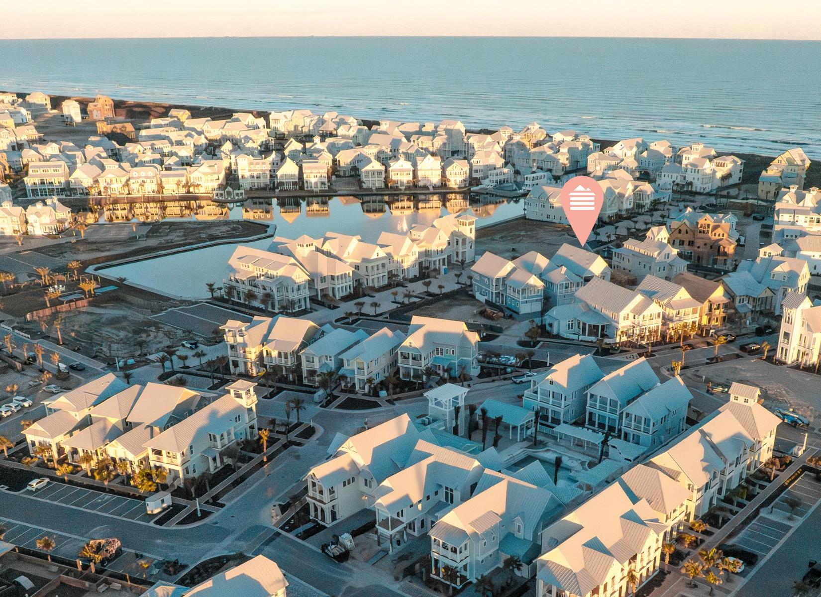 Aerial View, Location