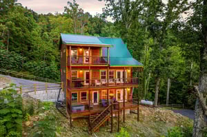 Back view of Heavenly Haven