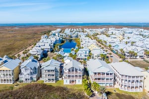 Sea of Dreams, Gulf Side Aerial View