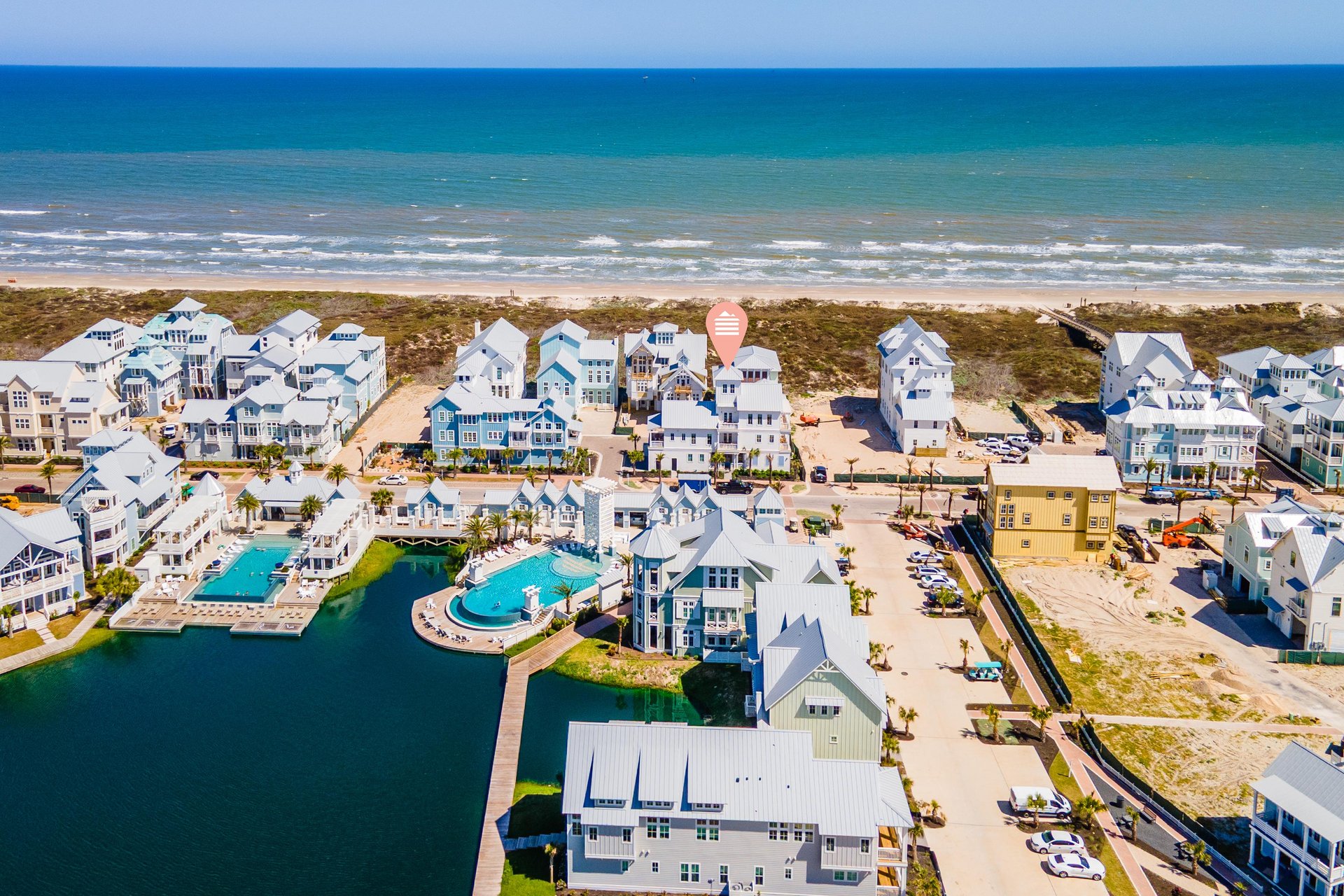 Once Upon A Beach, Aerial View