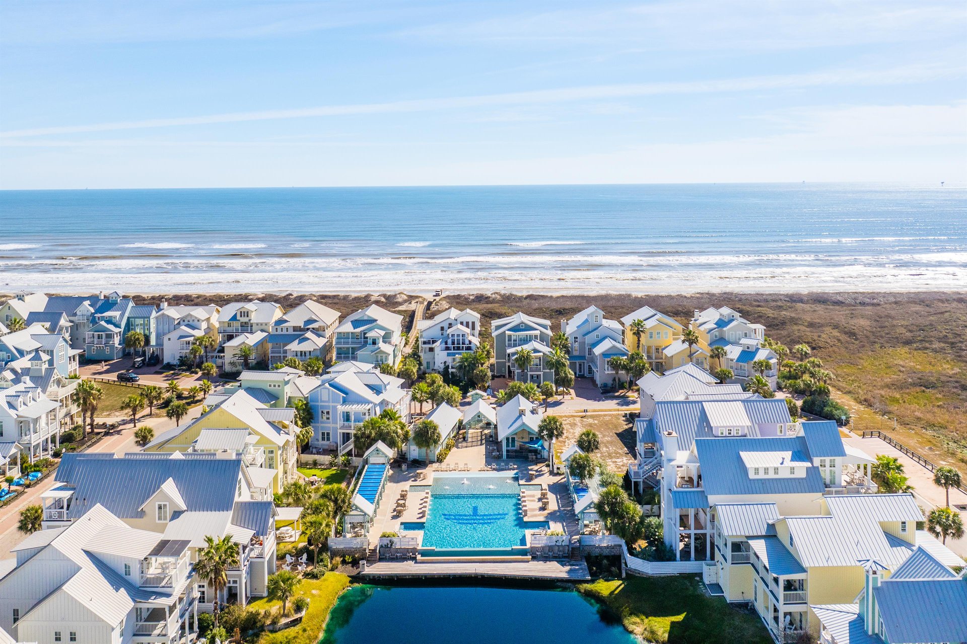 Sea of Dreams, Aerial View From Keiras Pool