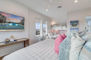 Second King Bedroom W Twin Bunk, 3rd Floor