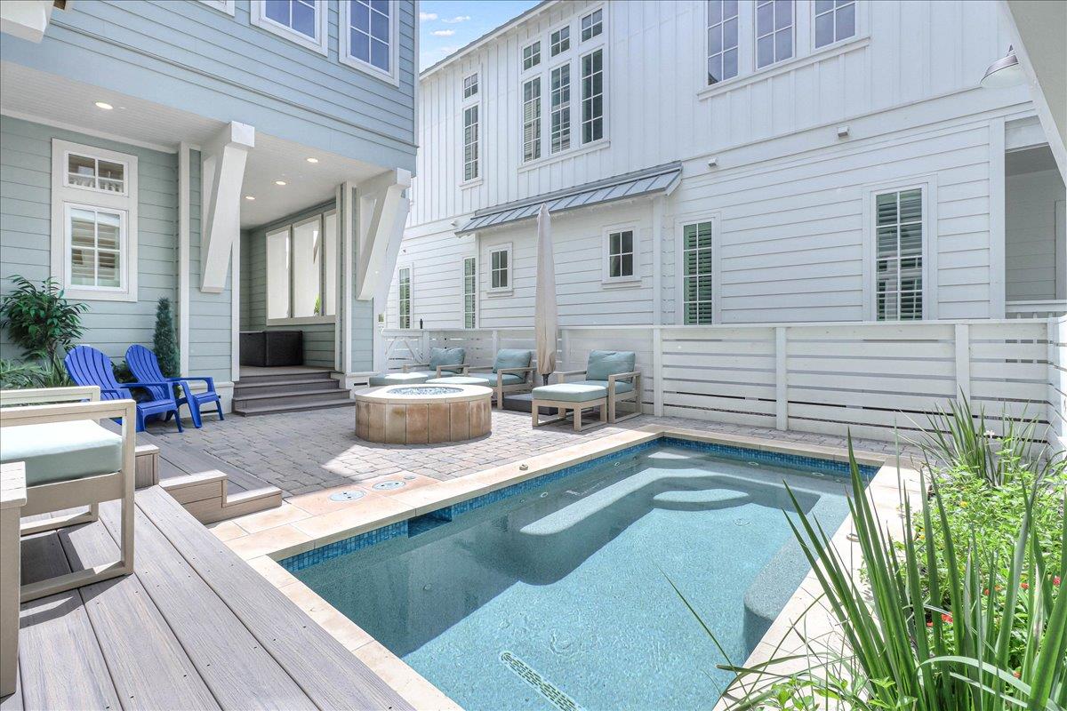 Private Pool  Outdoor Lounge With Fire Feature, 1st Floor