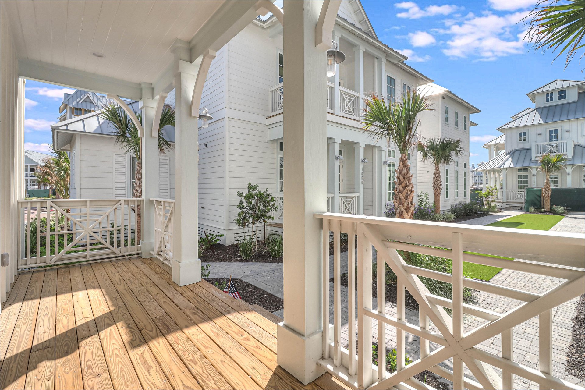 Front Porch With Community Views