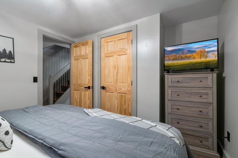 Chest, TV and Closet