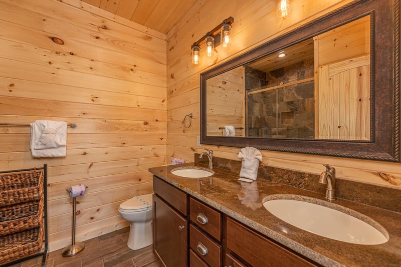 Double sink vanity