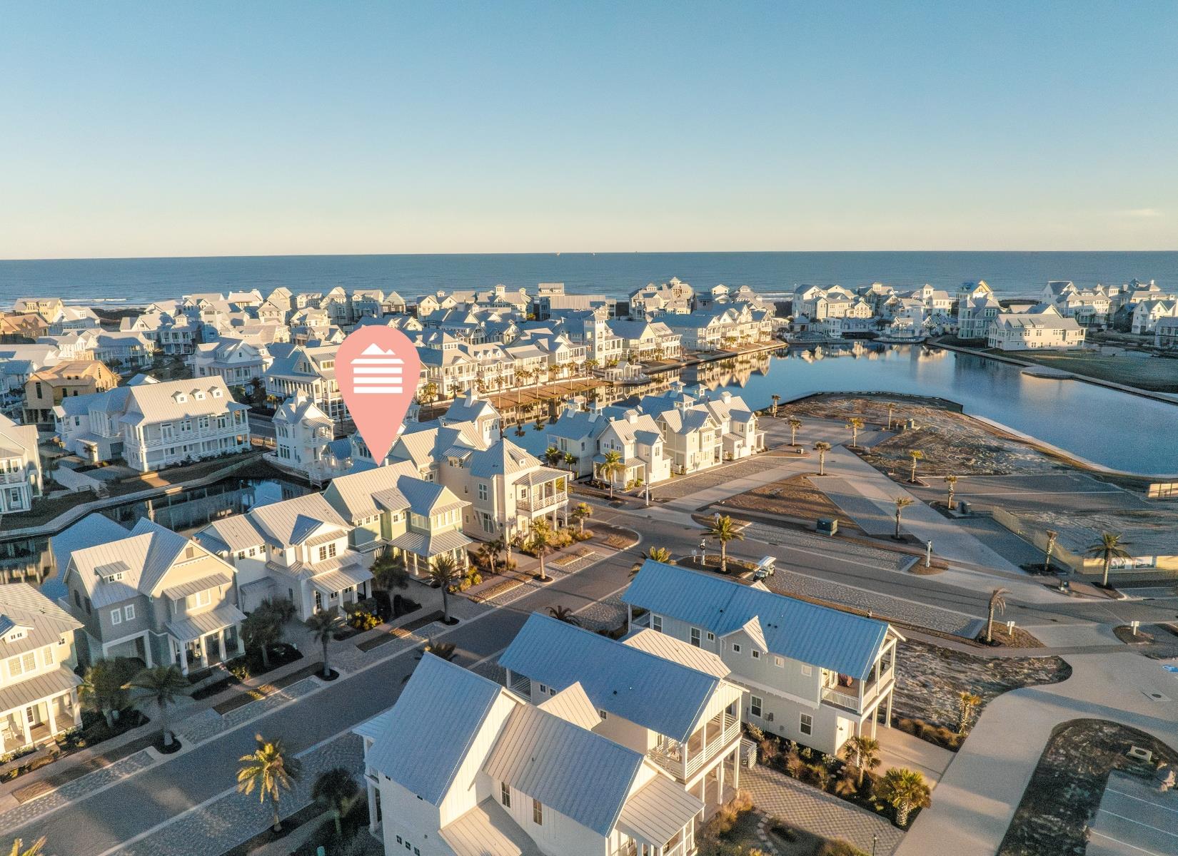 Aerial View, Location