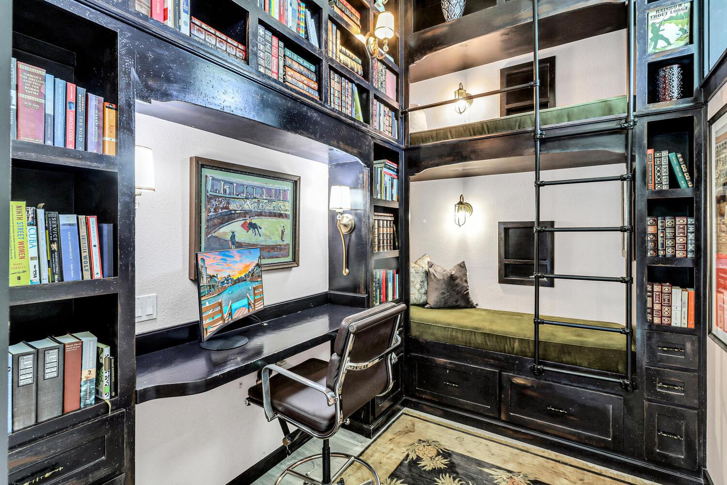 1st Floor OfficeReading nook with Cozy Seating