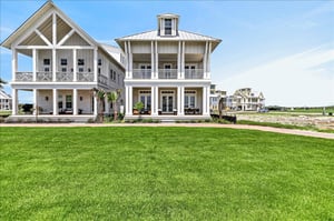 View of home from the lake.