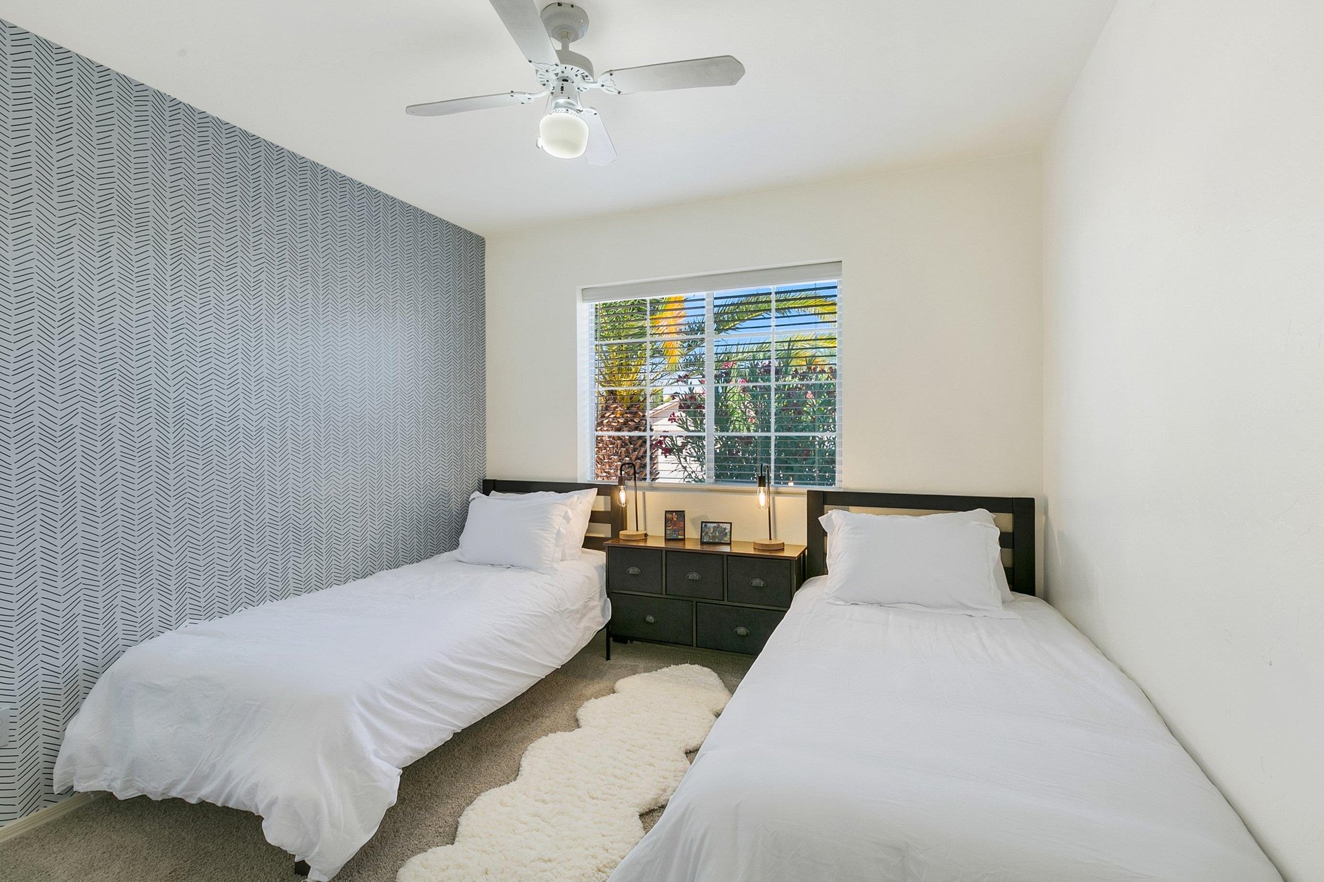 Twin beds