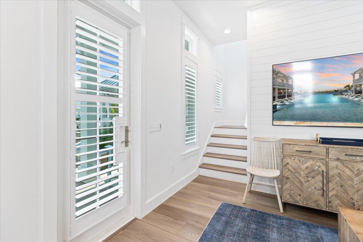 Stairs to Second Floor