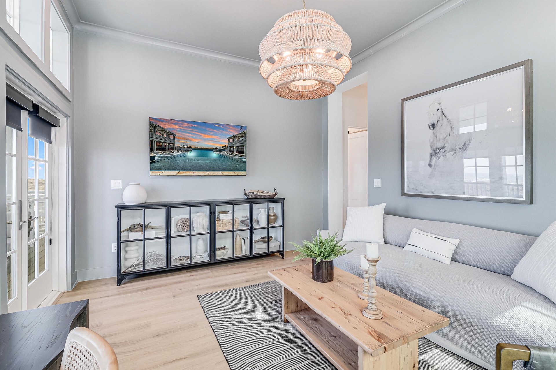 2nd Floor, Living Room and Office