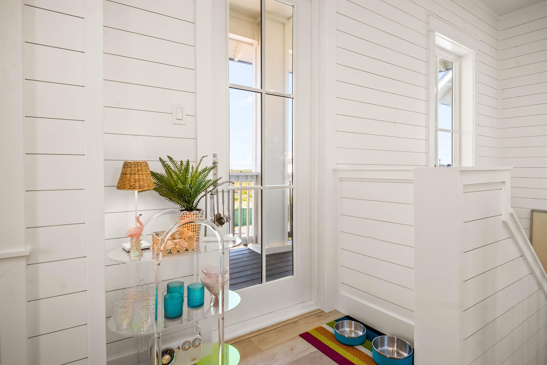 Entry to front Balcony, 2nd Floor