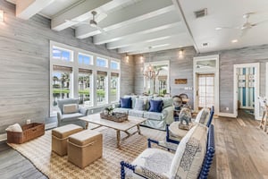 Living Area with Lake Views, 1st Floor