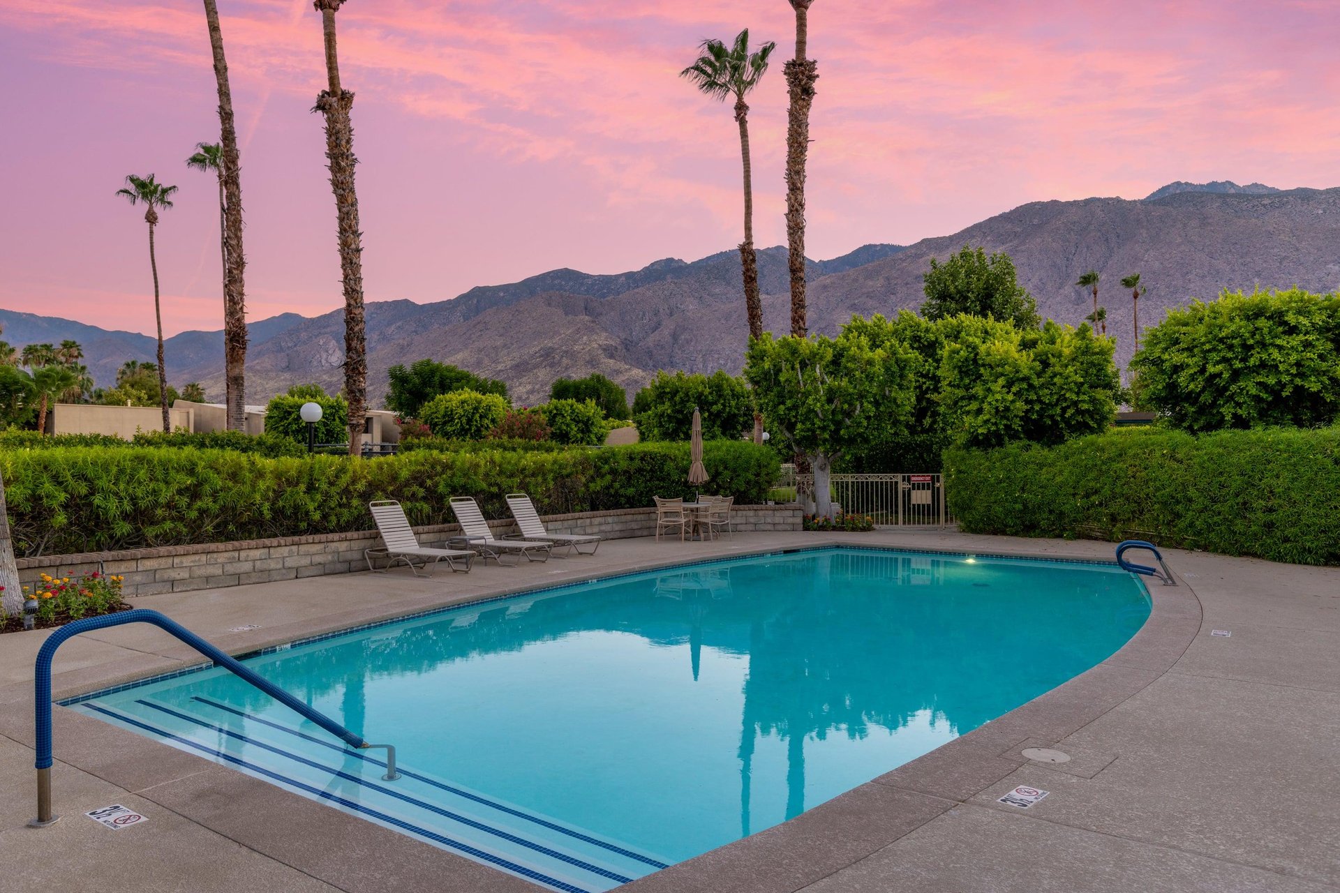 Home has access to a shared pool and hot tub.
