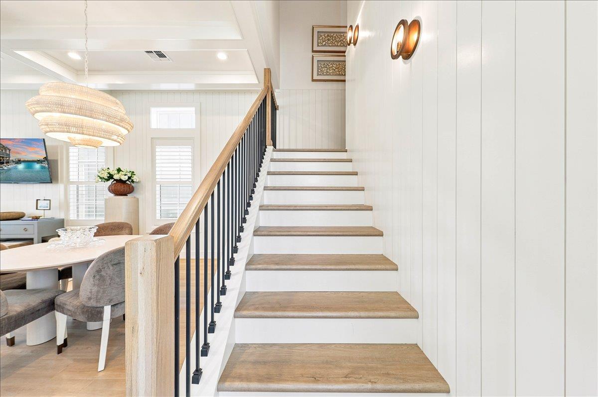 Stairs to Second Floor