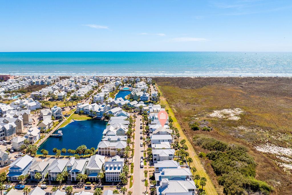 Star Island,  Aerial View