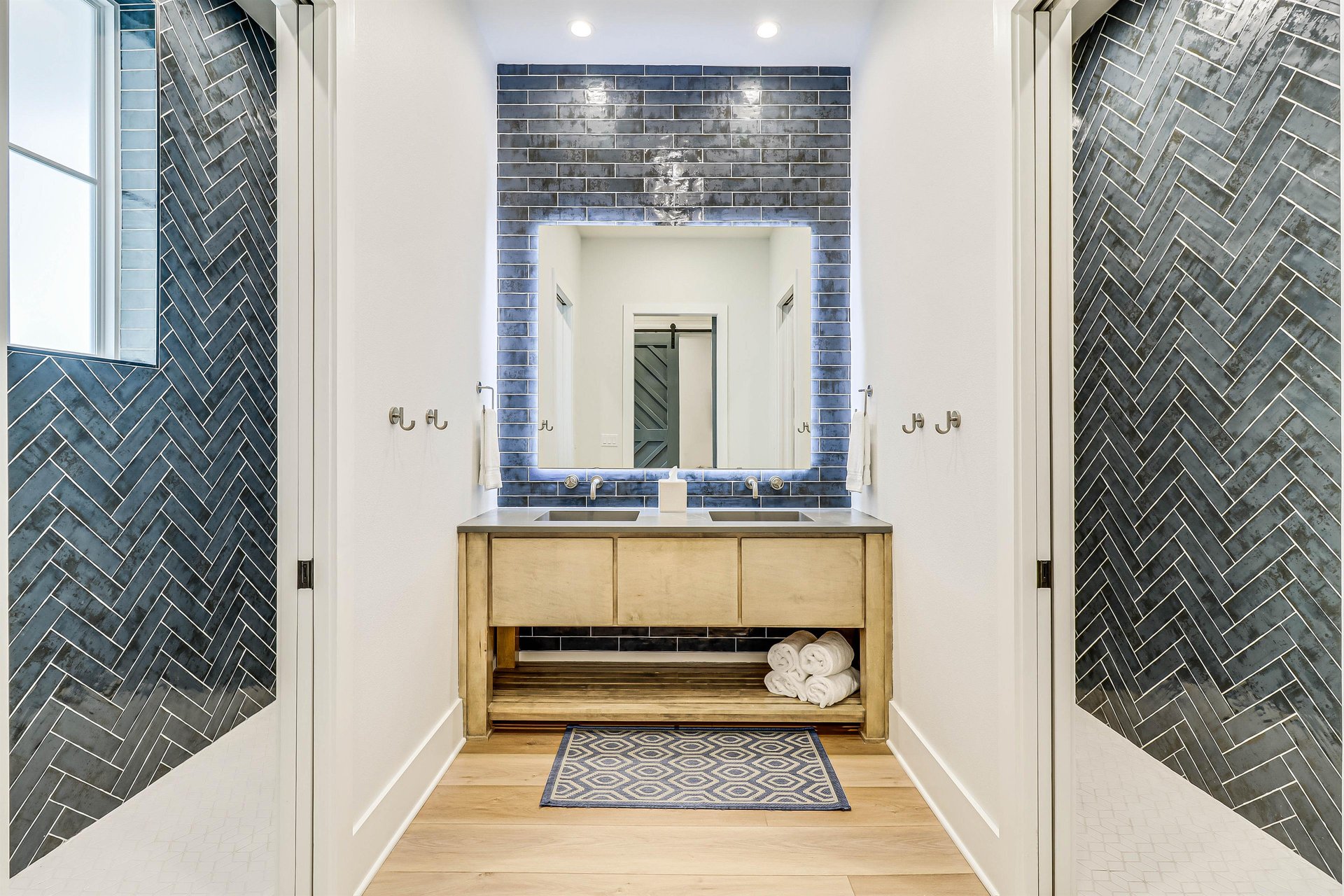 Shared Bathroom, Serving Bunk Room, 1st Floor