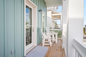Balcony off of King Bedroom, 2nd Floor
