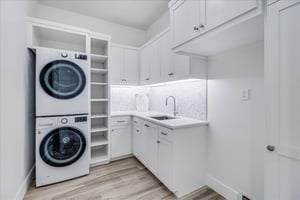 Laundry Room With Storage, 1st Floor