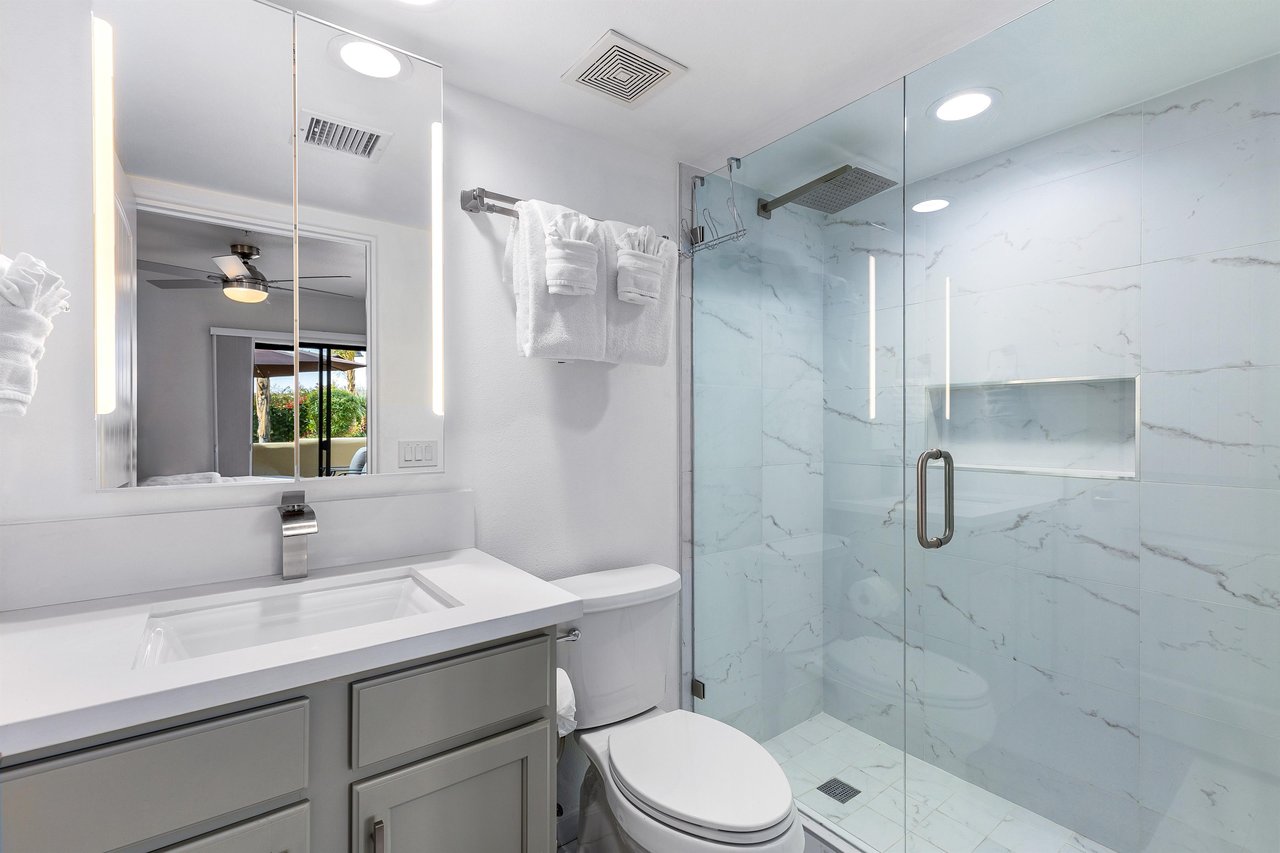 Waterfall shower