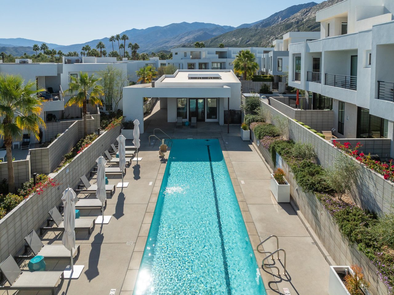 Modern resort complex