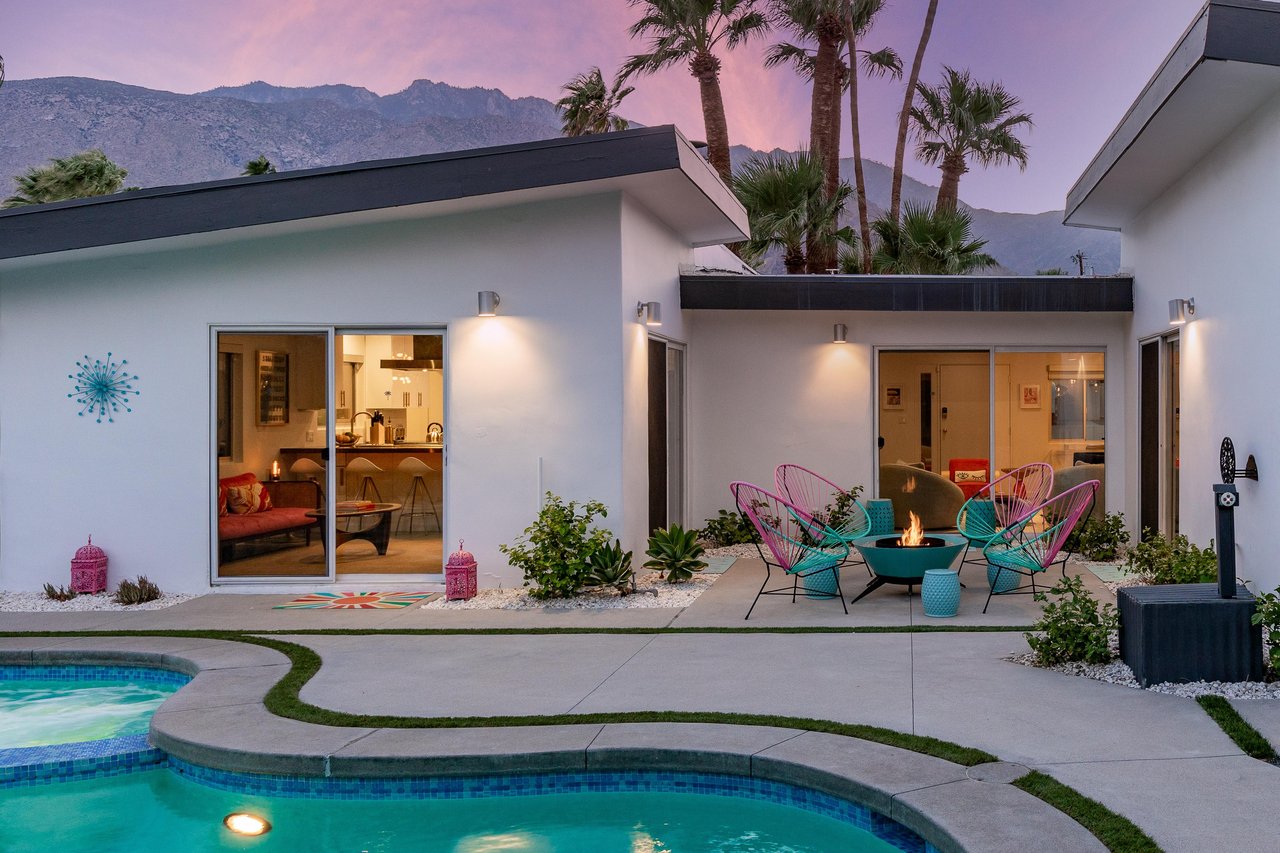 Firepit Views From Pool