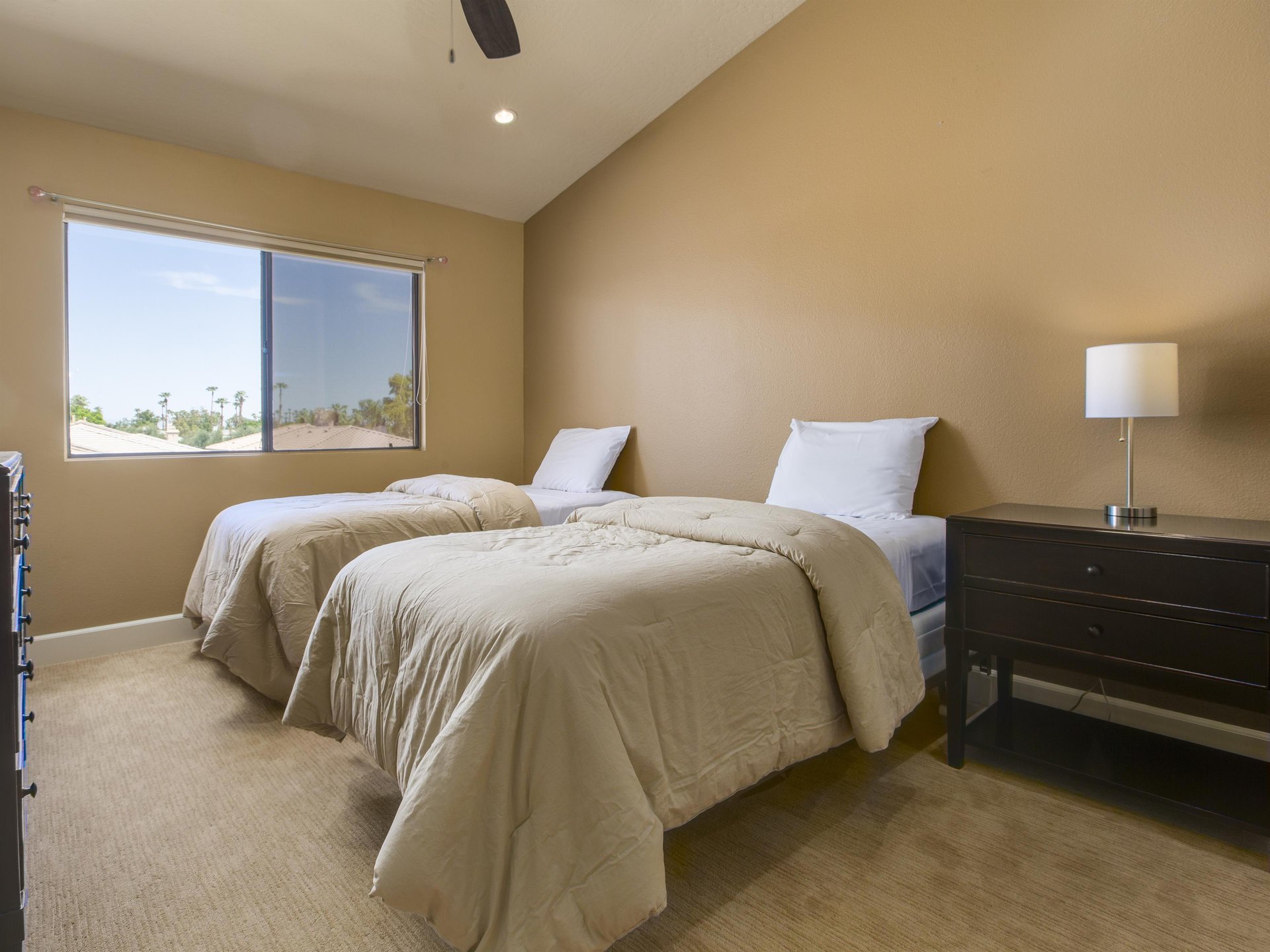 Spacious bedroom