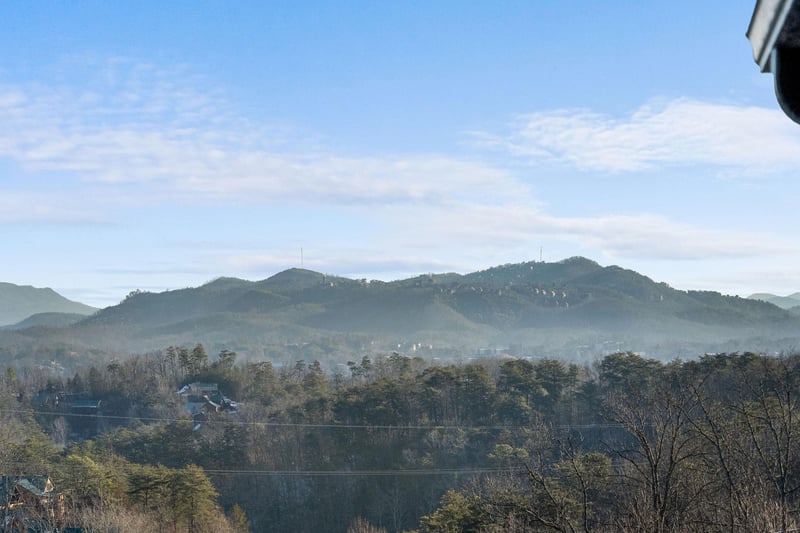 view from the mountain top