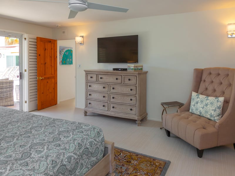 Flat screen TVs for relaxing movie nights