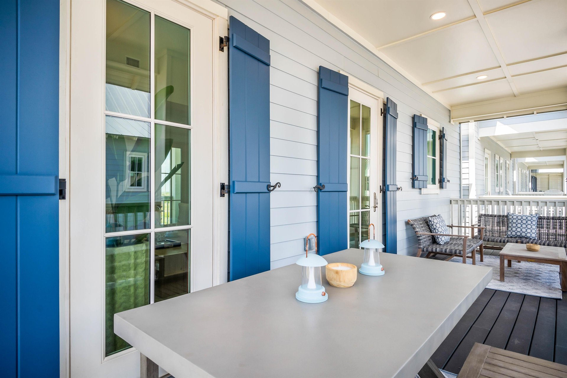 Overlooking the glow pool.