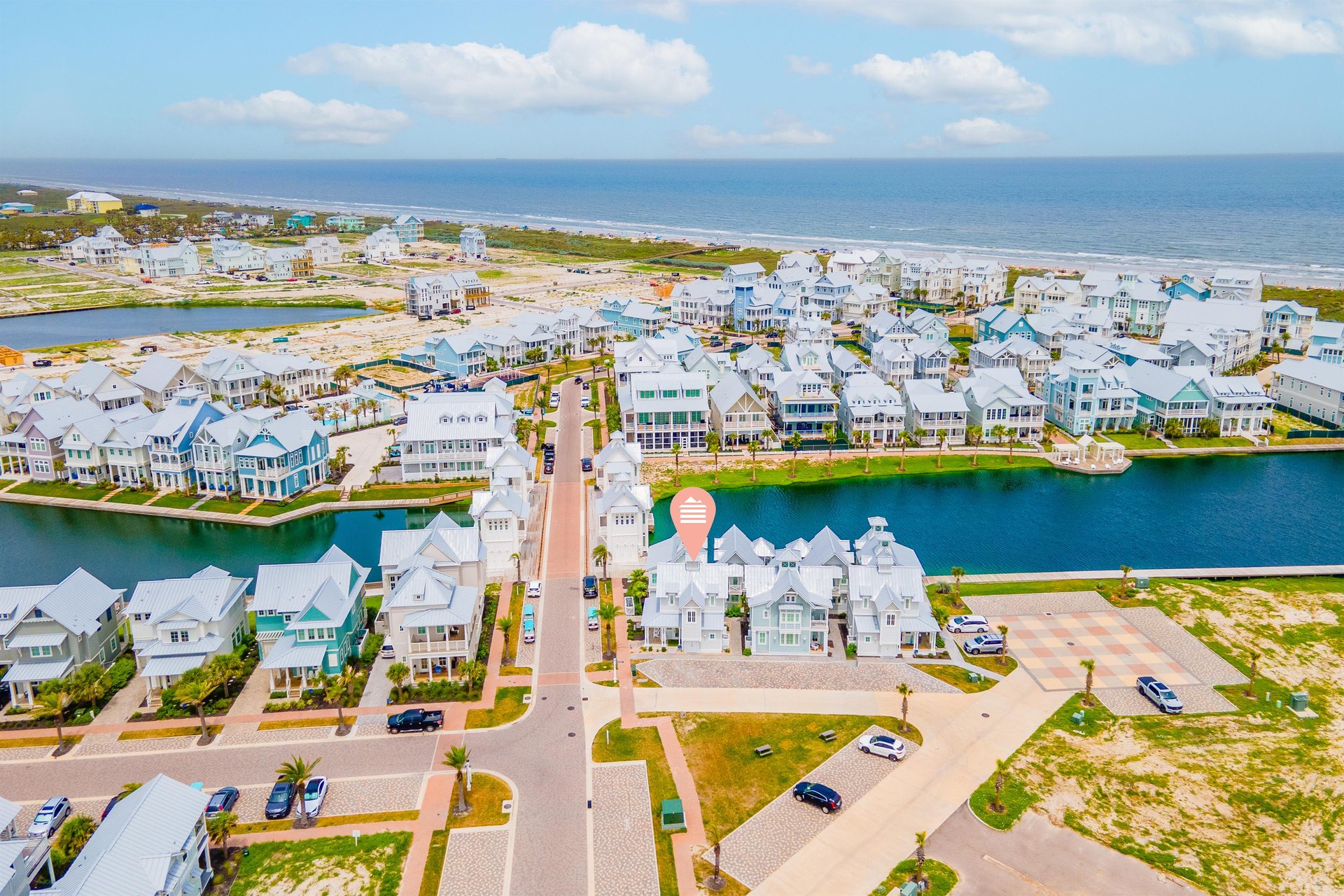 Aerial View, Location