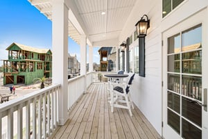 2nd Floor Shared Balcony