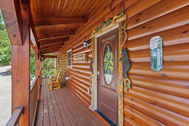 Front door to Peaceful Feeling