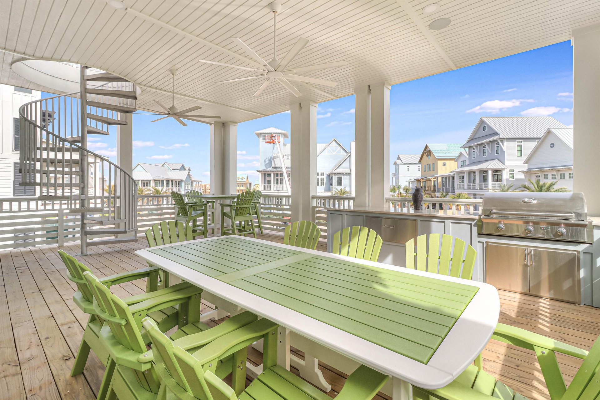 Outdoor Kitchen Balcony, 2nd Floor