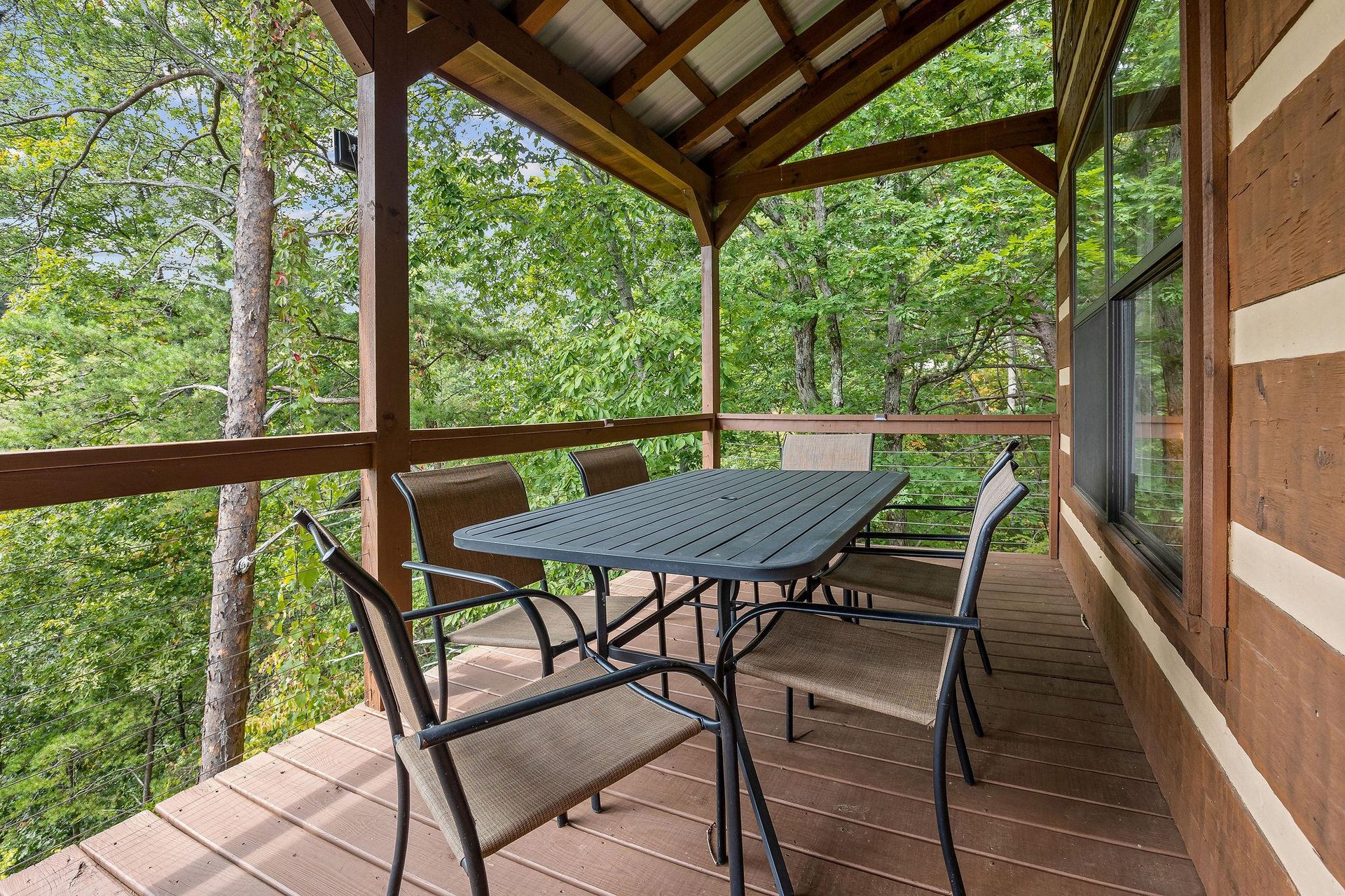 Outdoor table and chairs